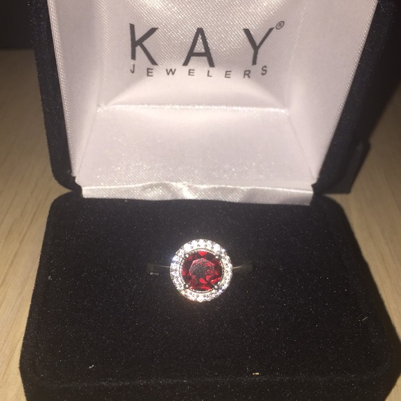 Kay Jewelers Jewelry - Kay Jewelers Garnet ring
